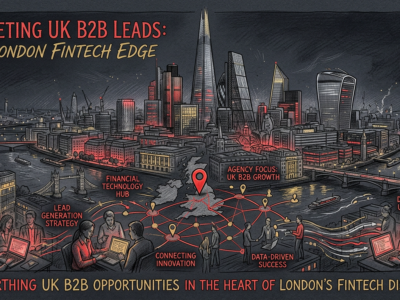 Buy B2B Leads UK - featured image showing lead generation for agencies