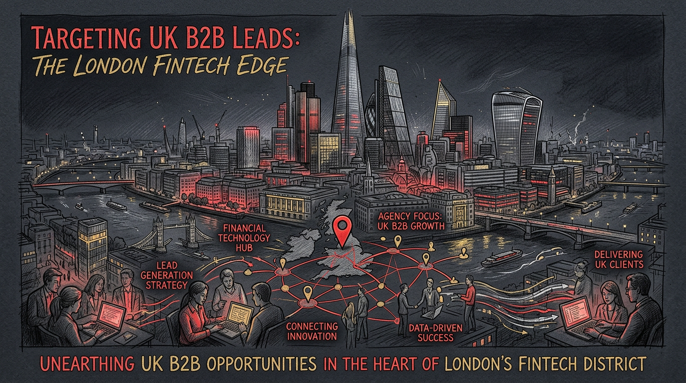Buy B2B Leads UK - featured image showing lead generation for agencies