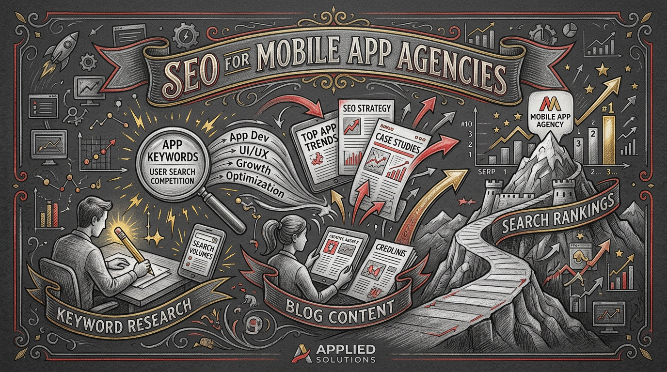 How to get mobile app leads - multiple lead generation channels for mobile apps showing platforms, communities, and marketplaces