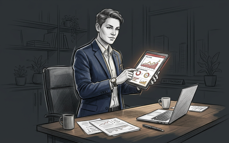 p seo clients hero v2 - lead generation illustration for LeadPot