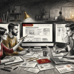 p web design leads find hero - lead generation illustration for LeadPot
