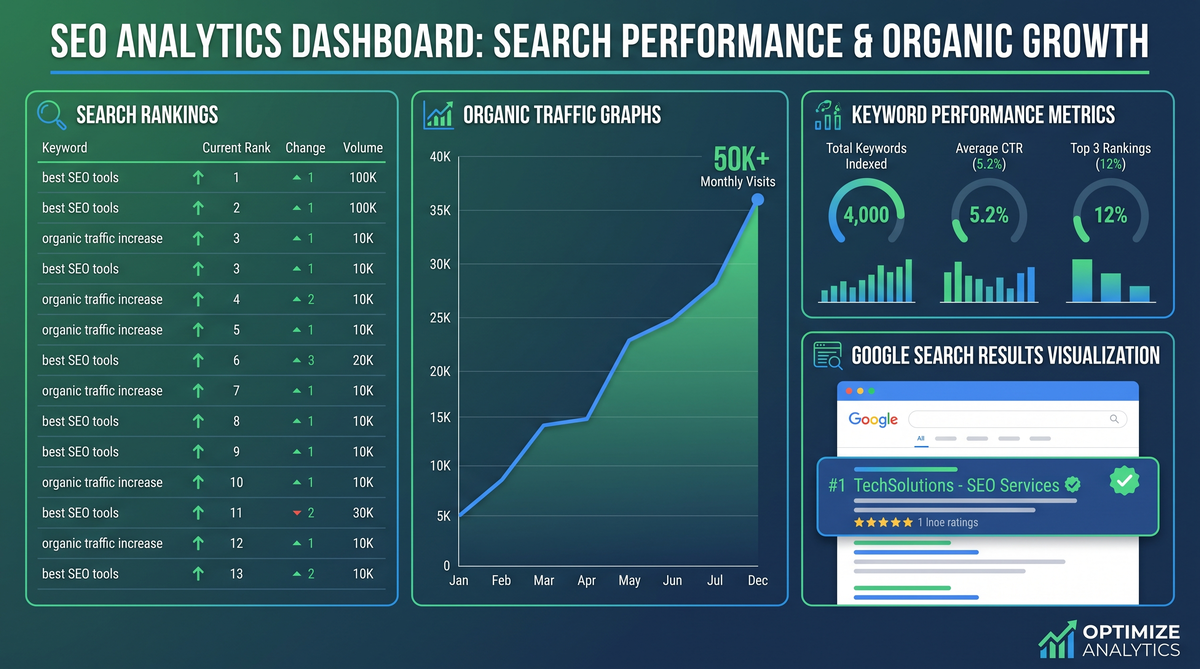 LeadPot SEO lead dashboard showing live lead pipeline metrics and conversion tracking
